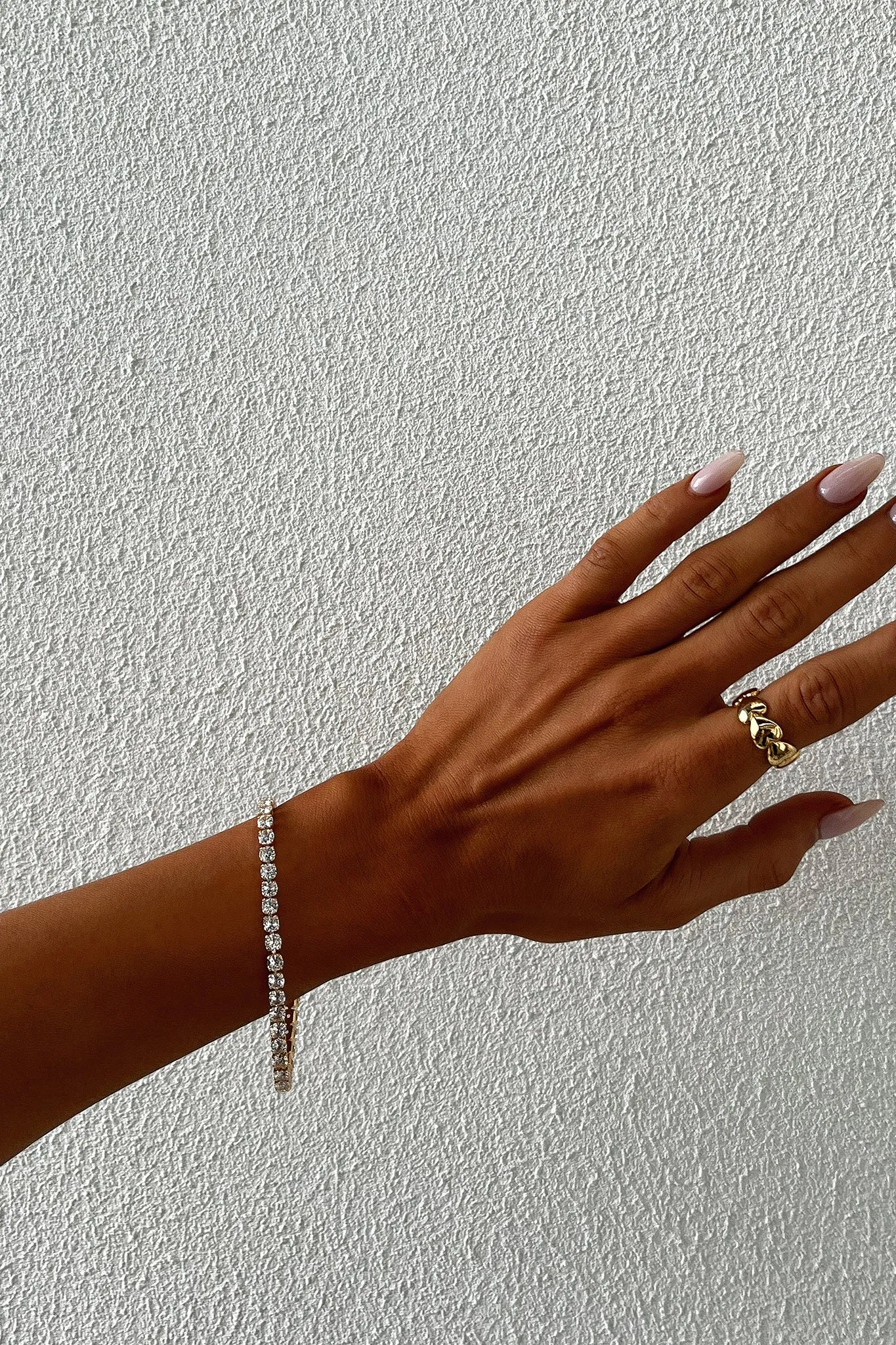 Allegra Tennis Bracelet - 18K Gold Plated
