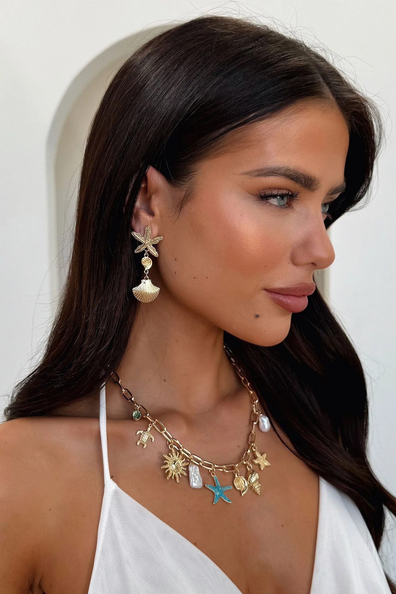 Ariel Earrings - Gold
