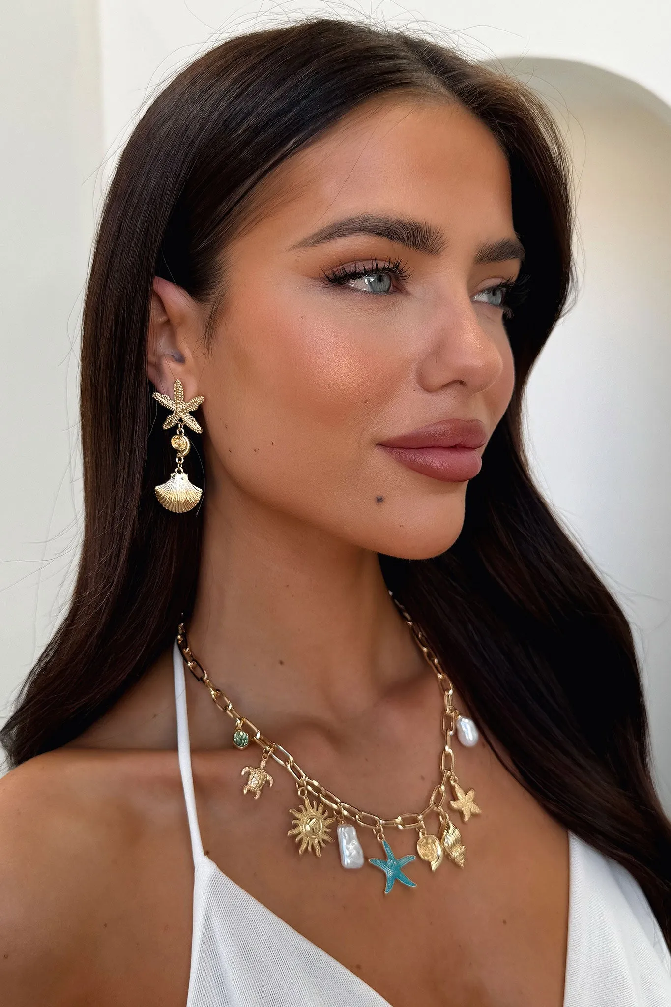 Ariel Earrings - Gold