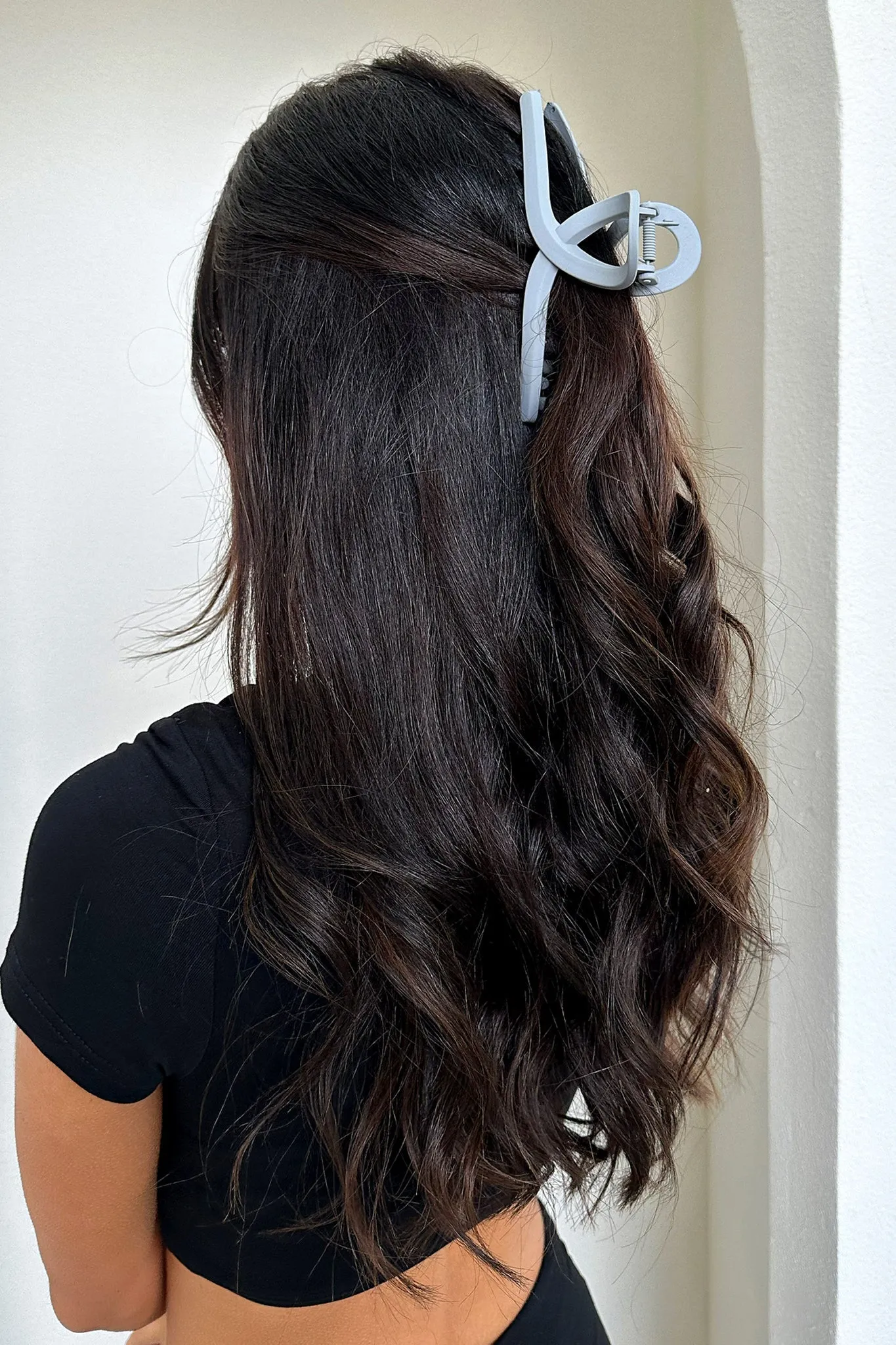 Kayla Claw Clip - Grey