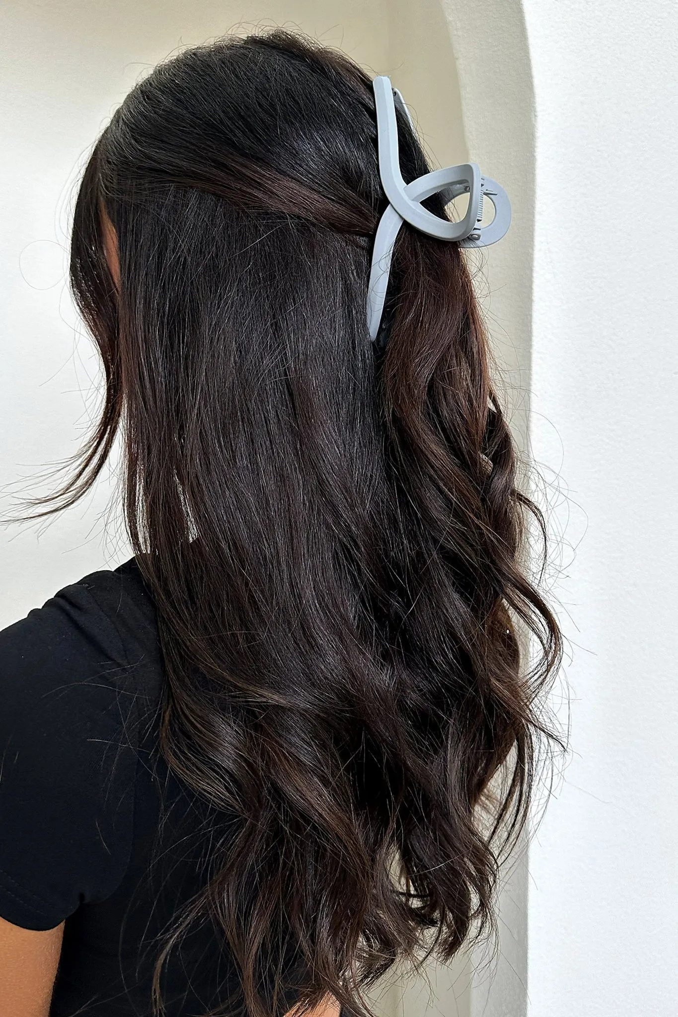 Kayla Claw Clip - Grey