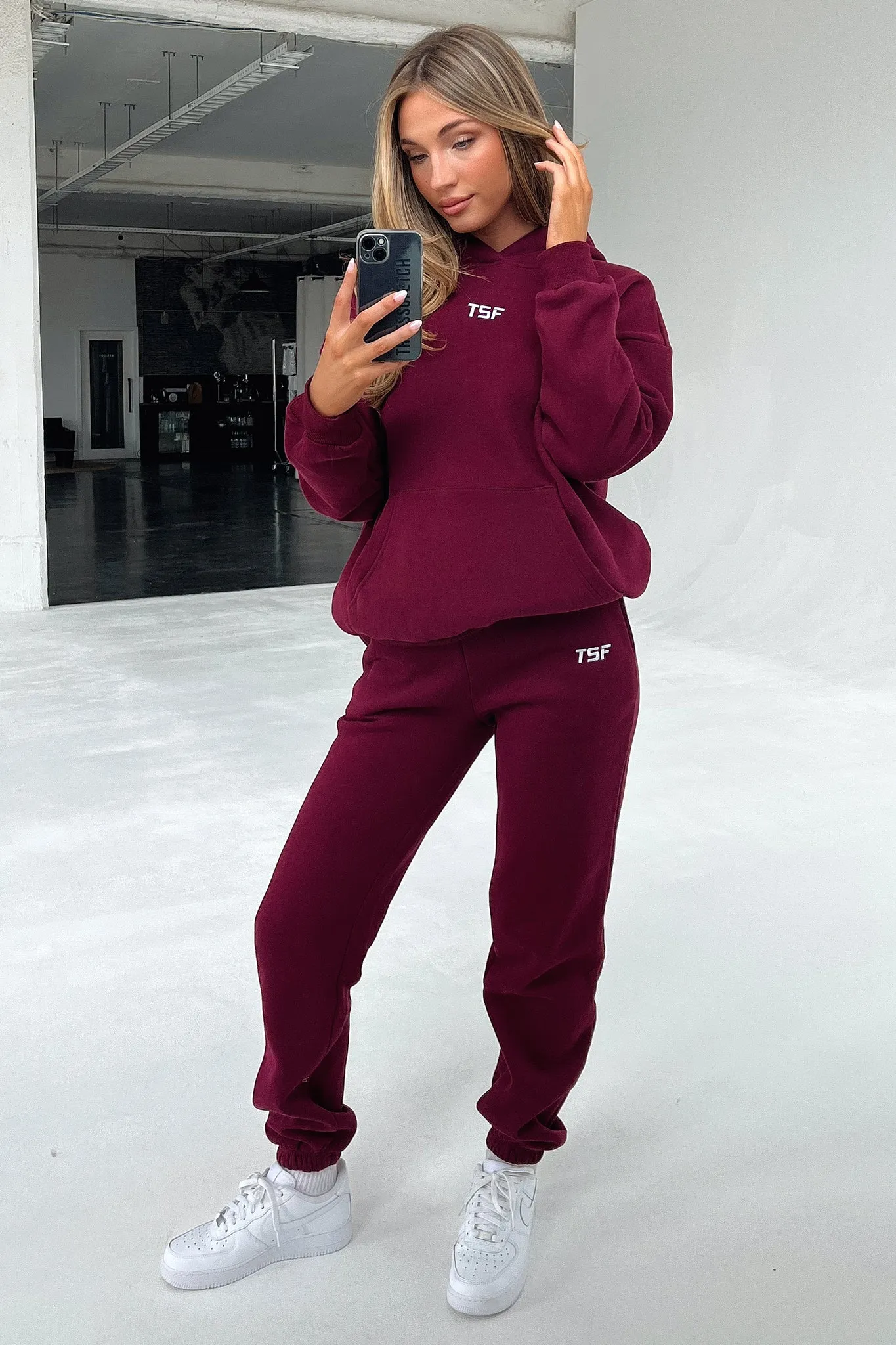 Kaztek Hoodie - Maroon