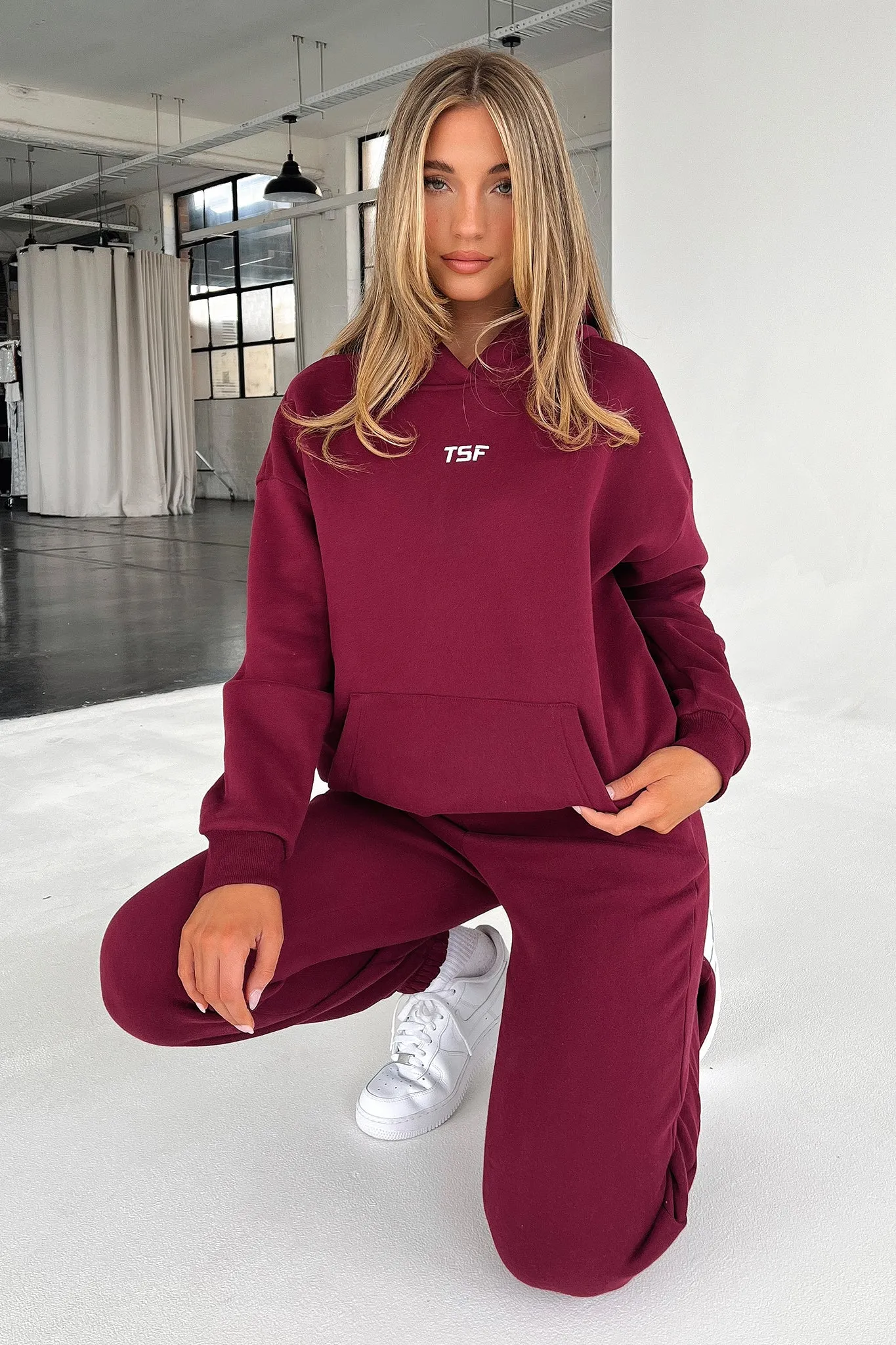 Kaztek Hoodie - Maroon