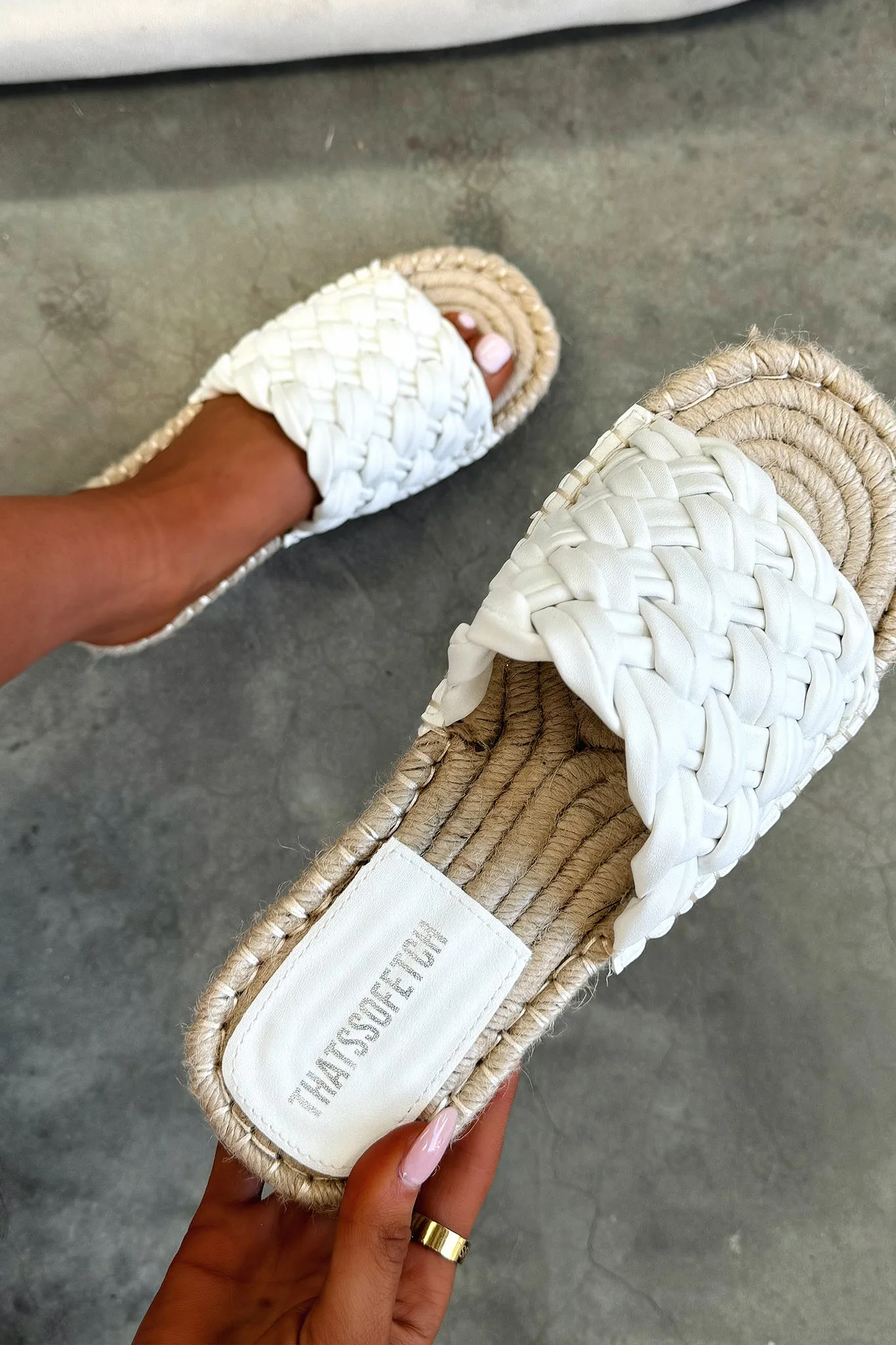 Maldive Slides - White