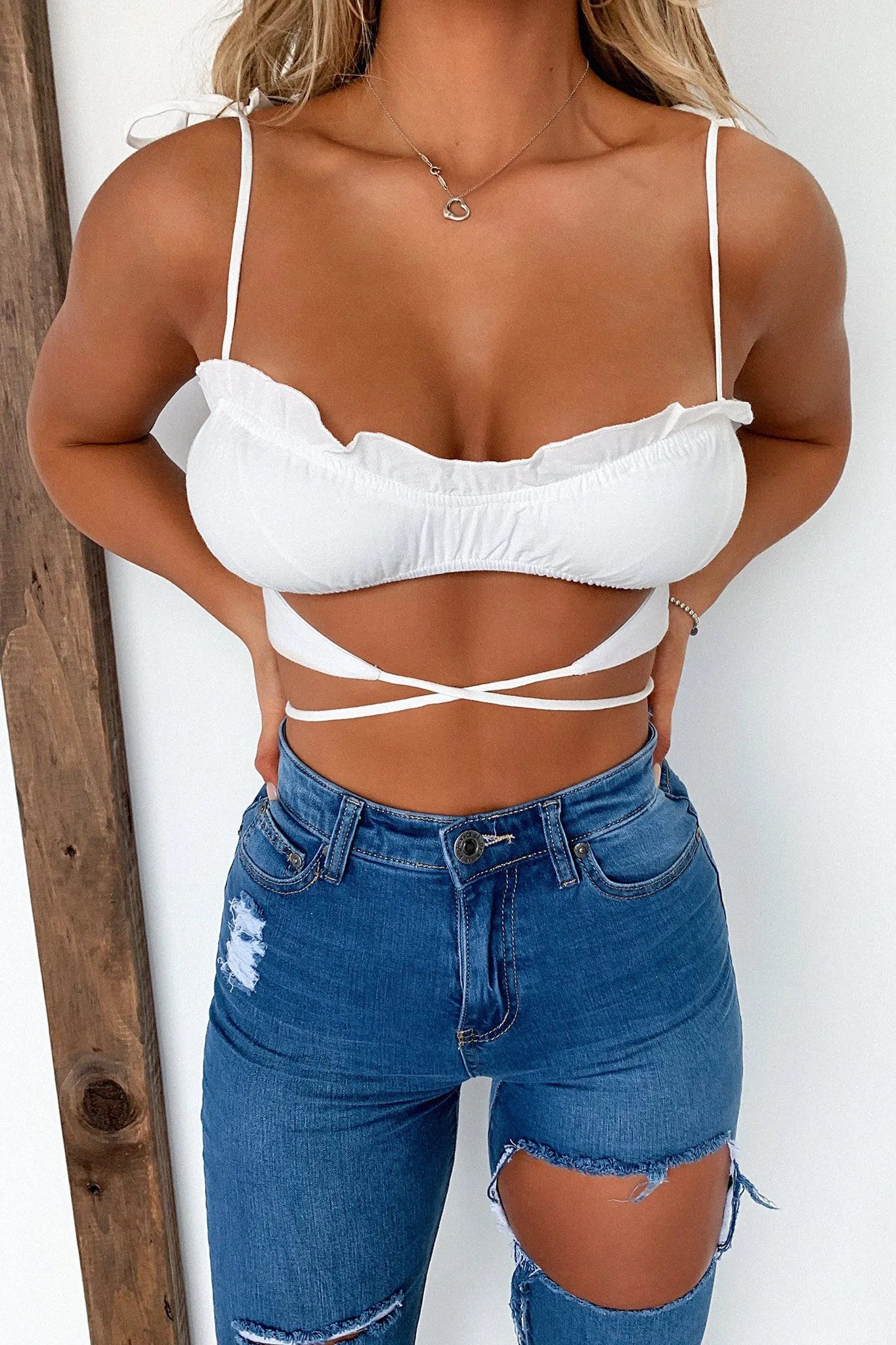 May Crop - White