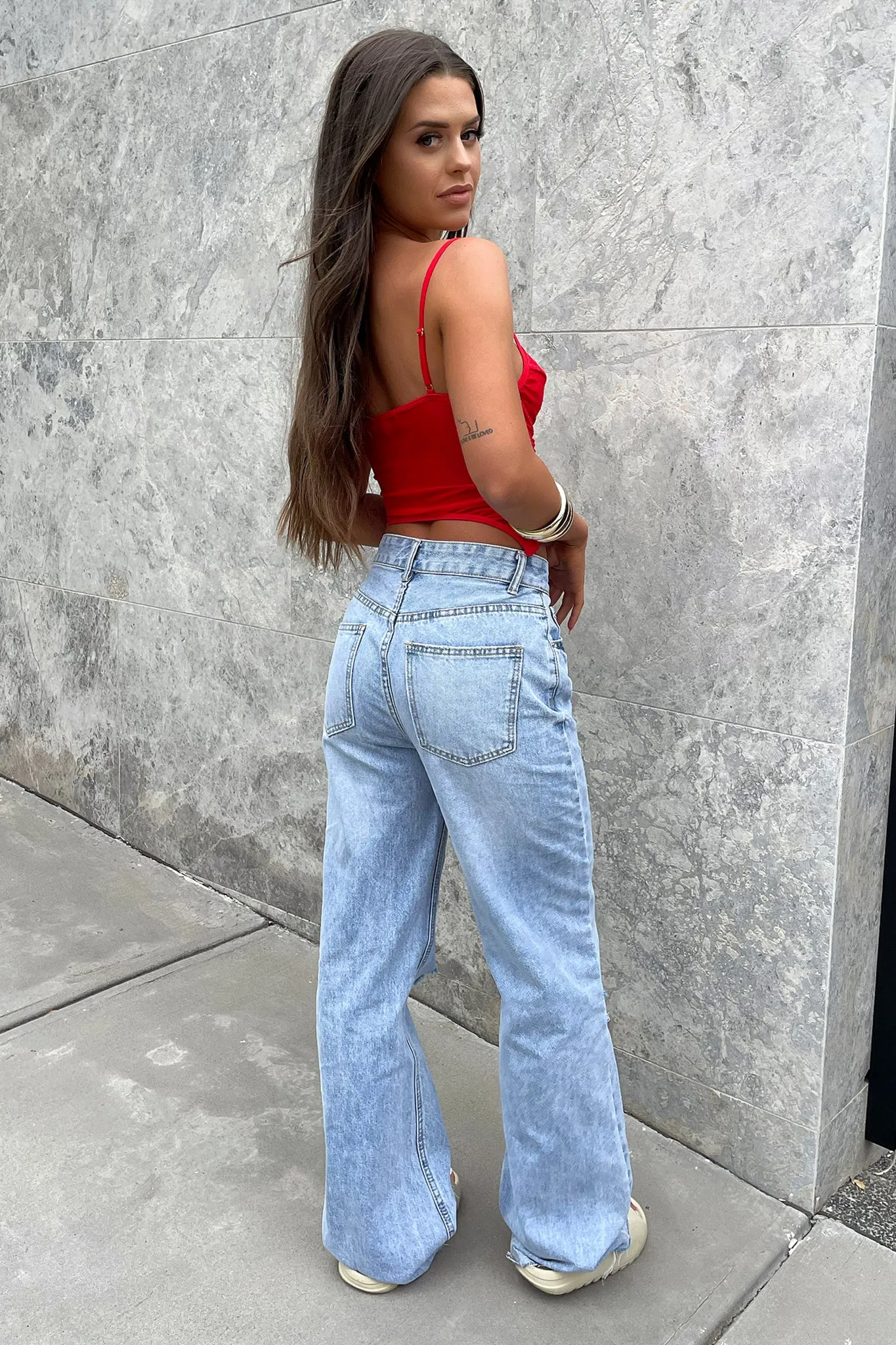 Meduri Bustier- Red