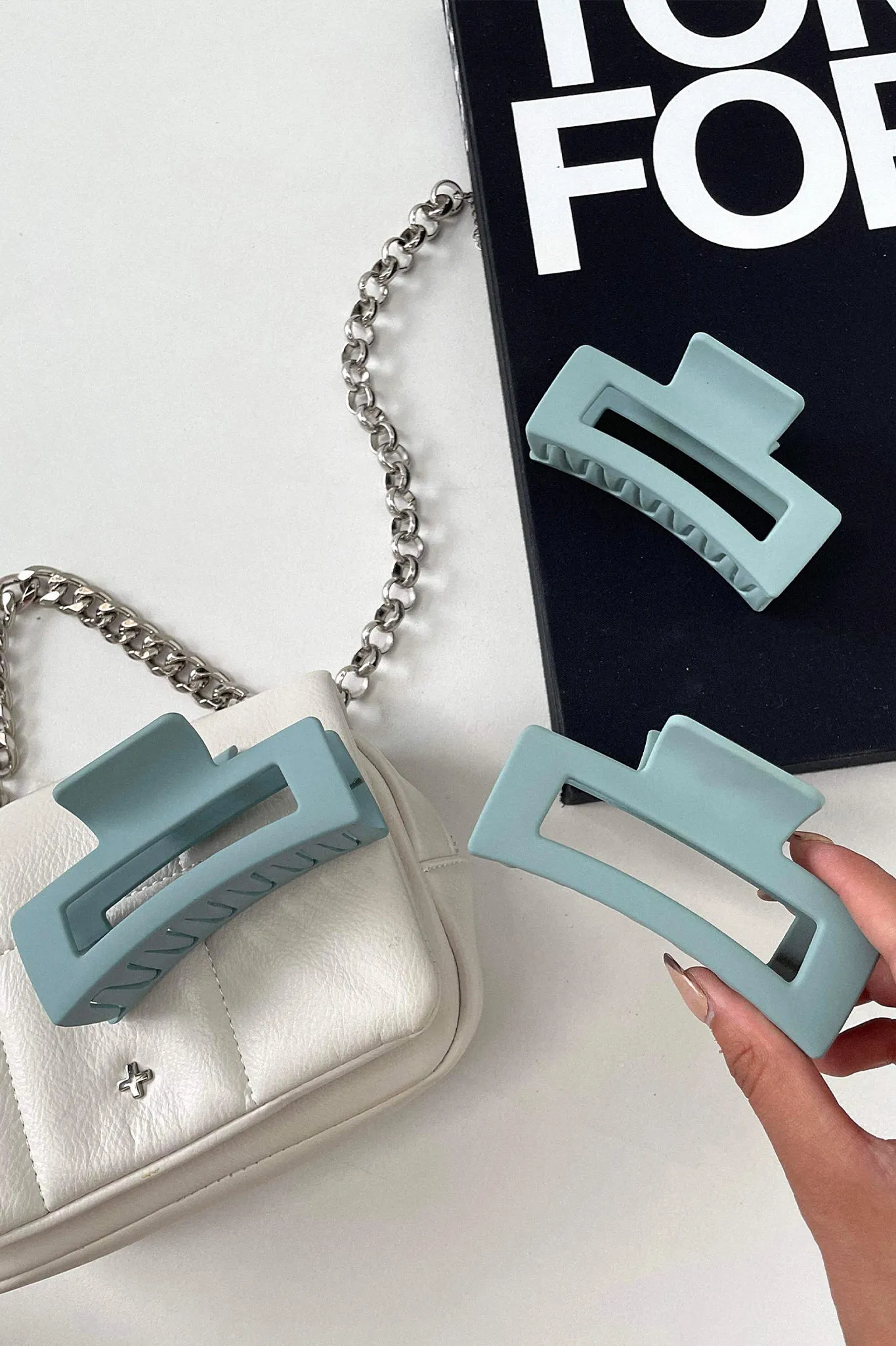 Mika Claw Clip - Teal