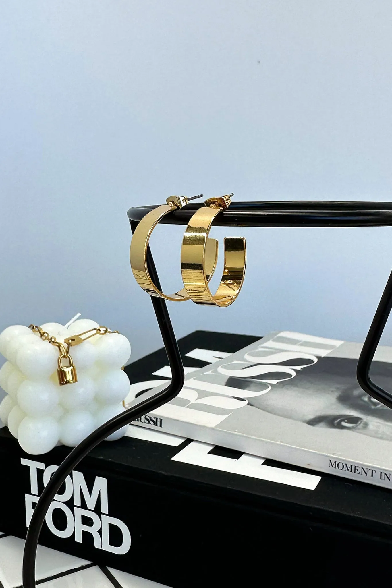 Remi Hoops - 18k Gold Plated
