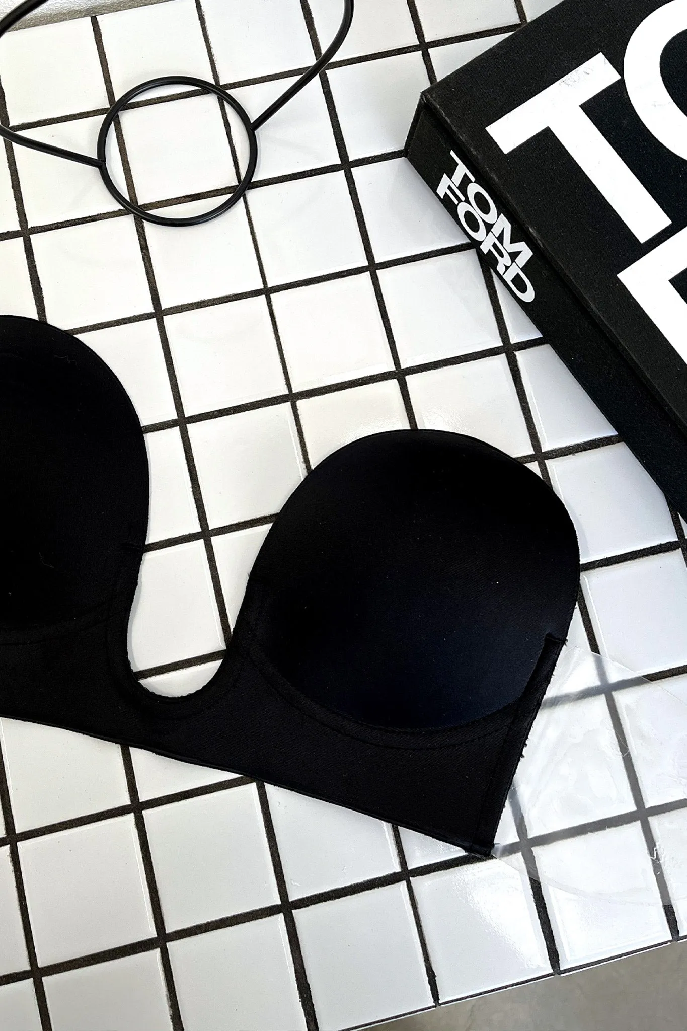 Stick On Bra - Black