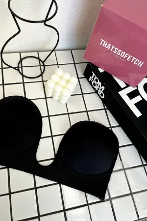 Stick On Bra - Black