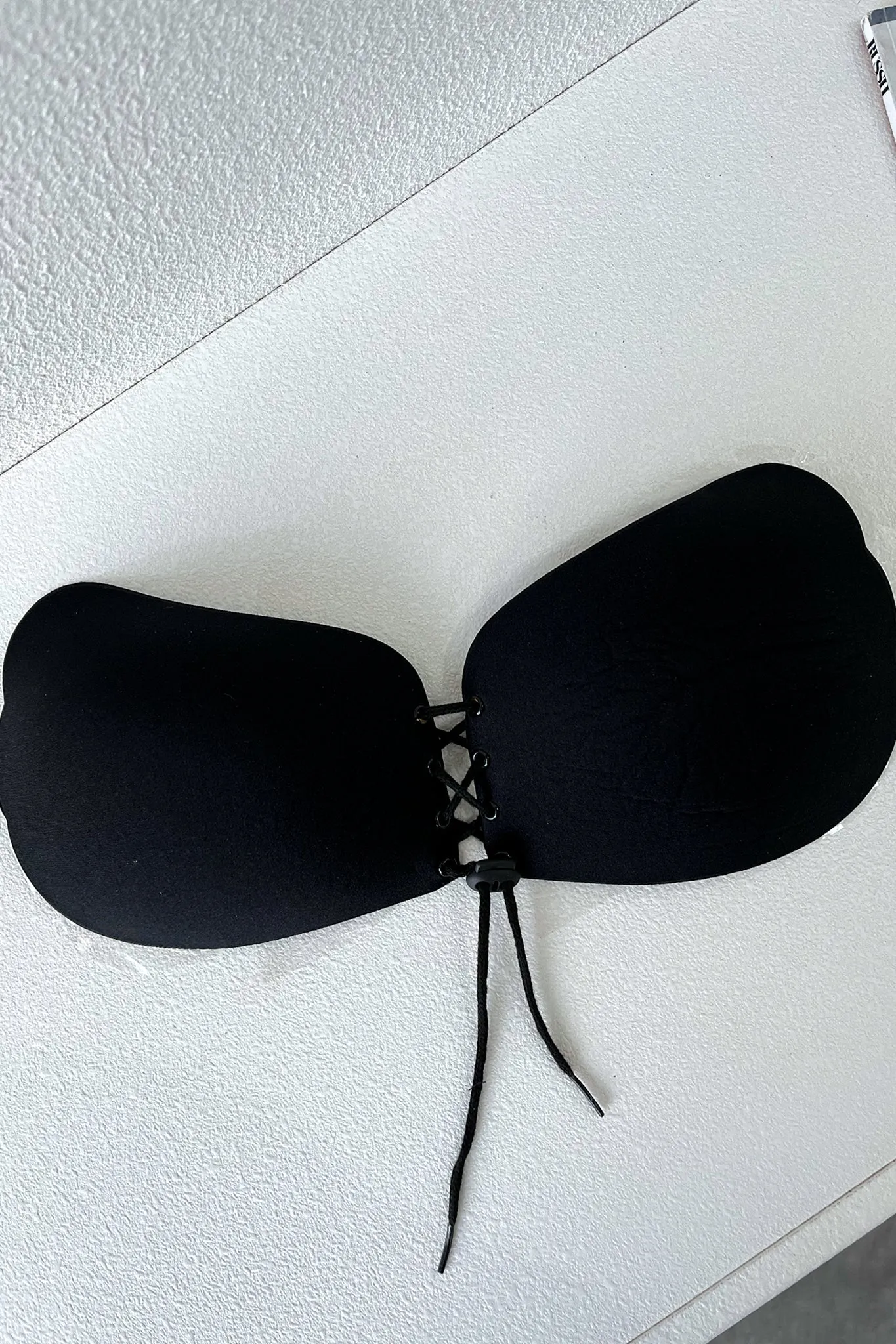 Stick On Push Up Bra - Black