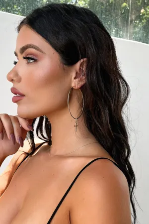 Sutton Hoop Earrings - Gold