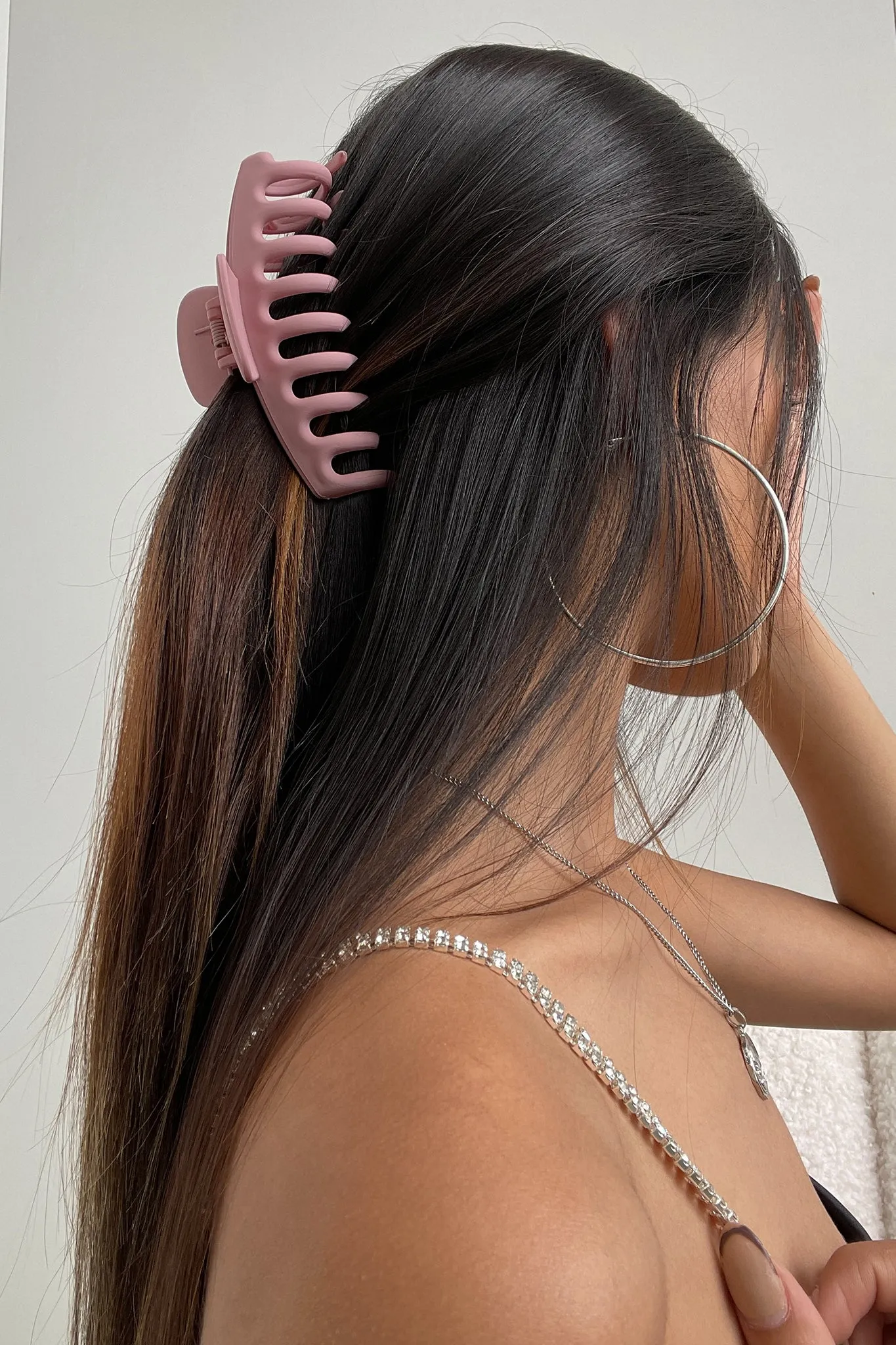 Terra Claw Clip - Blush